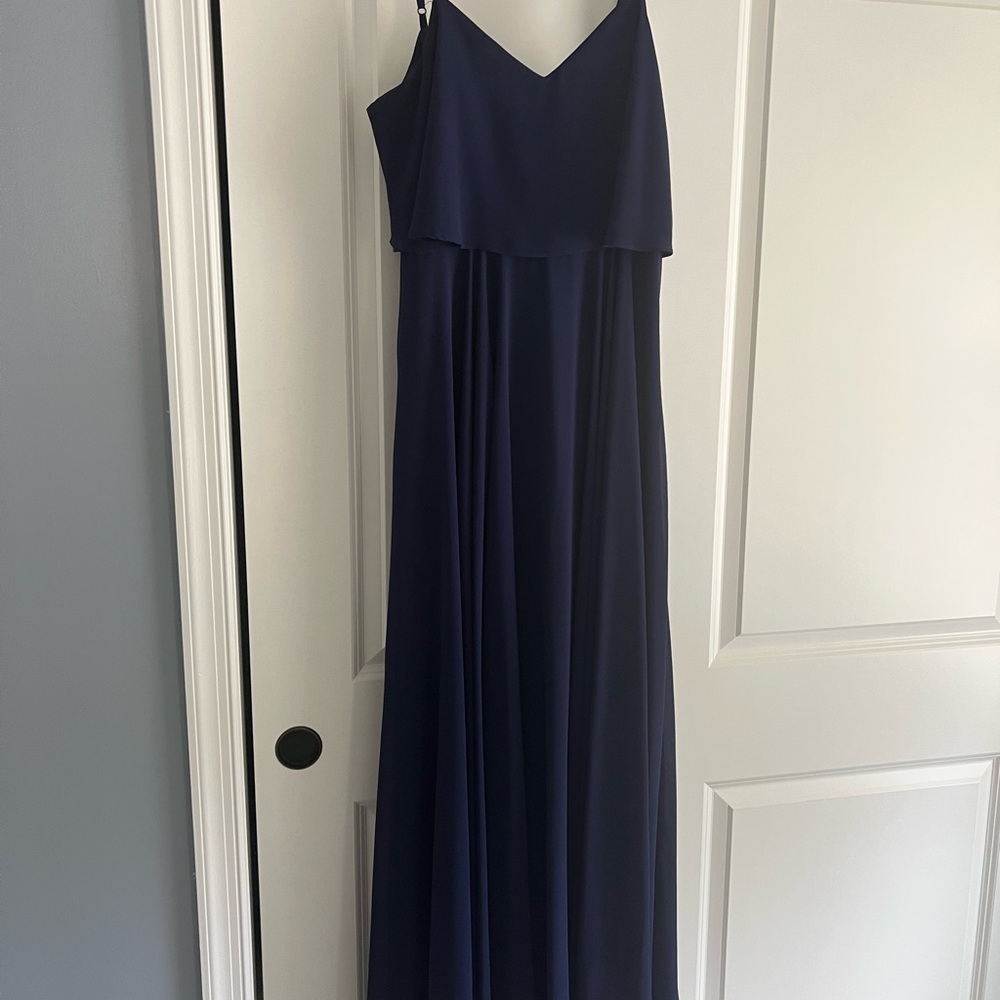 Lulu's Deep Blue Maxi Dress - Picture 8 of 8